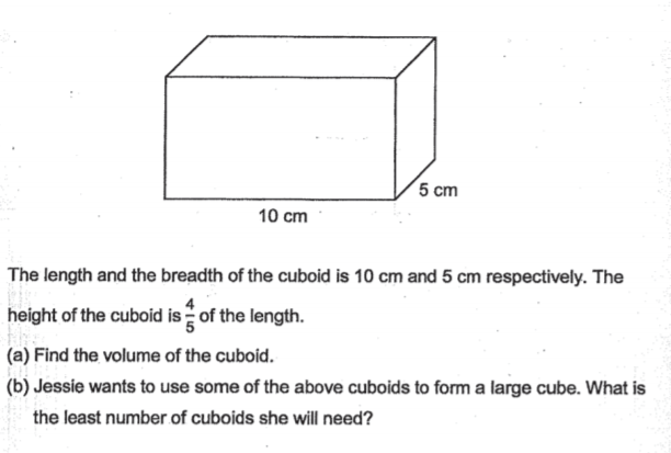 The Length And The Breadth Of The Cuboid Is 10 Cameramath