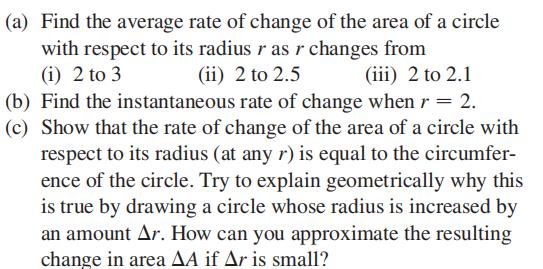 a-find-the-average-rate-of-change-of-the-area-of-cameramath