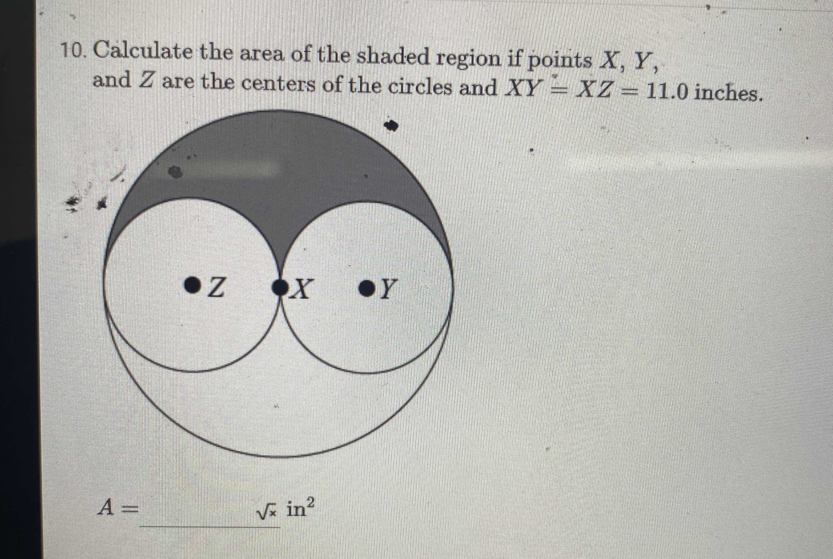 area-of-shaded-region-concentric-circles-youtube