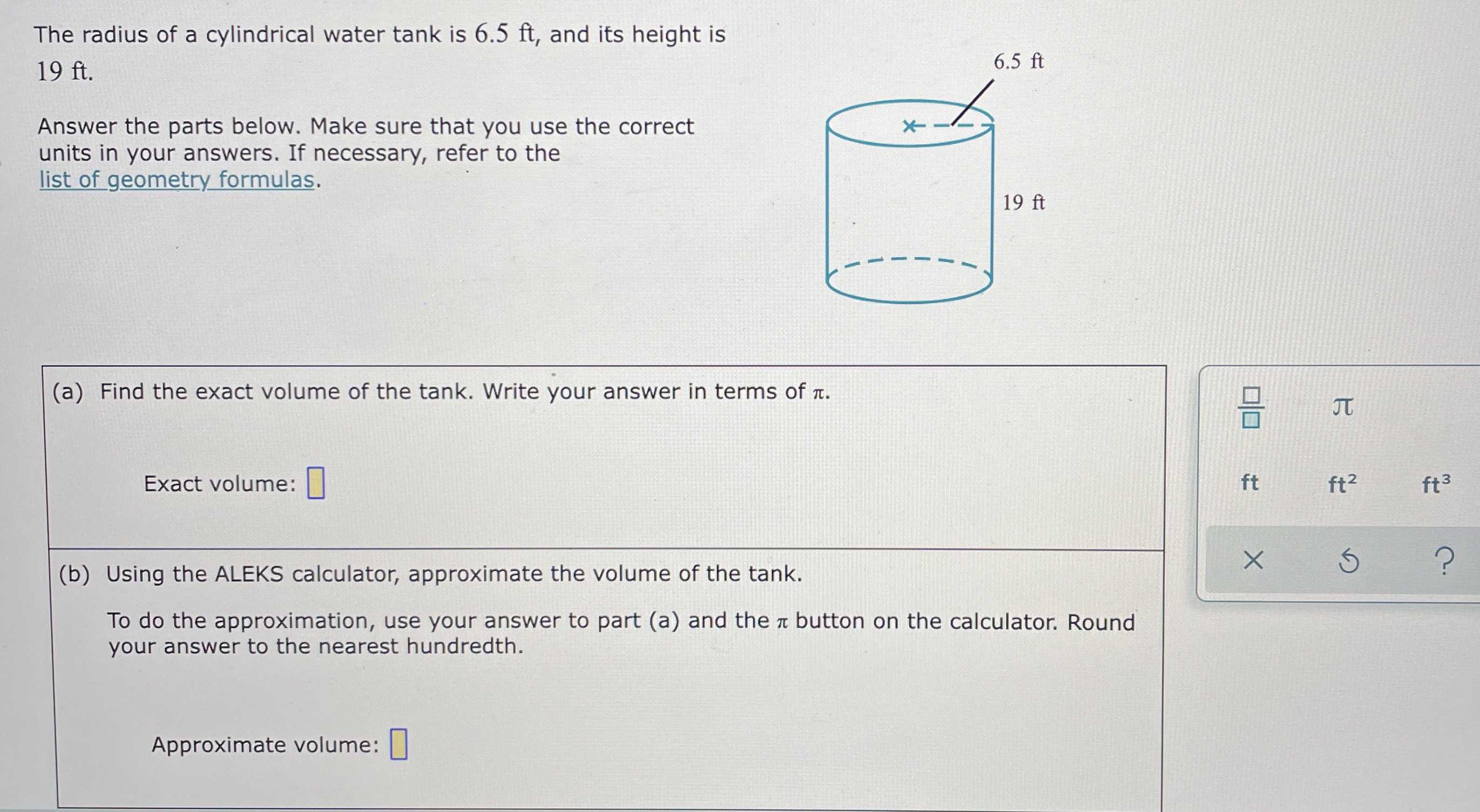 Volume Of Cylindrical Tank With Elliptical Ends