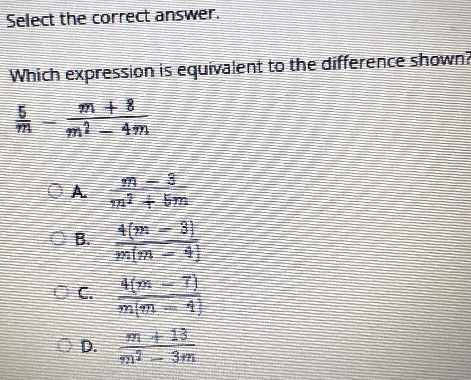 Select The Correct Answer Which Sentence Has An Adjective Clause