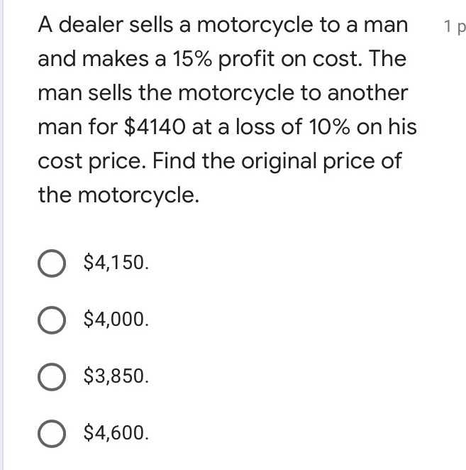 A dealer sells a motorcycle to a man and makes a \...