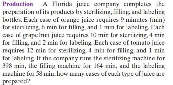 A Florida juice company completes the preparation ...