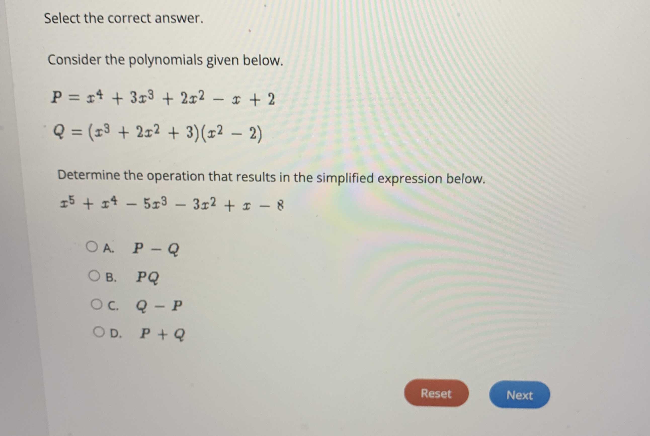 select-the-correct-answer-consider-the-polynomial-cameramath