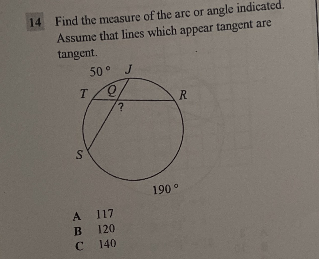 How To Find Each Angle And Arc Measures