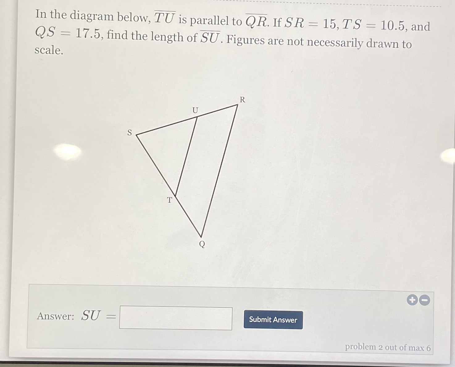 In The Diagram Below Overline T U Is P Cameramath 5329