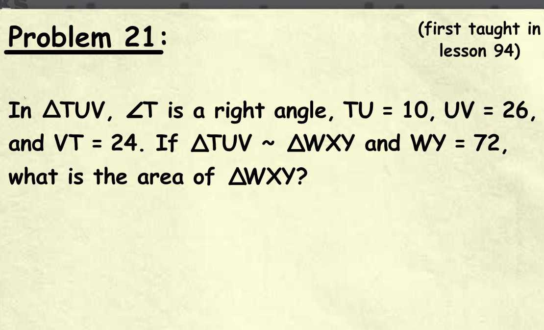 In \( \triangle T U V , \angle T \) is a right ang...