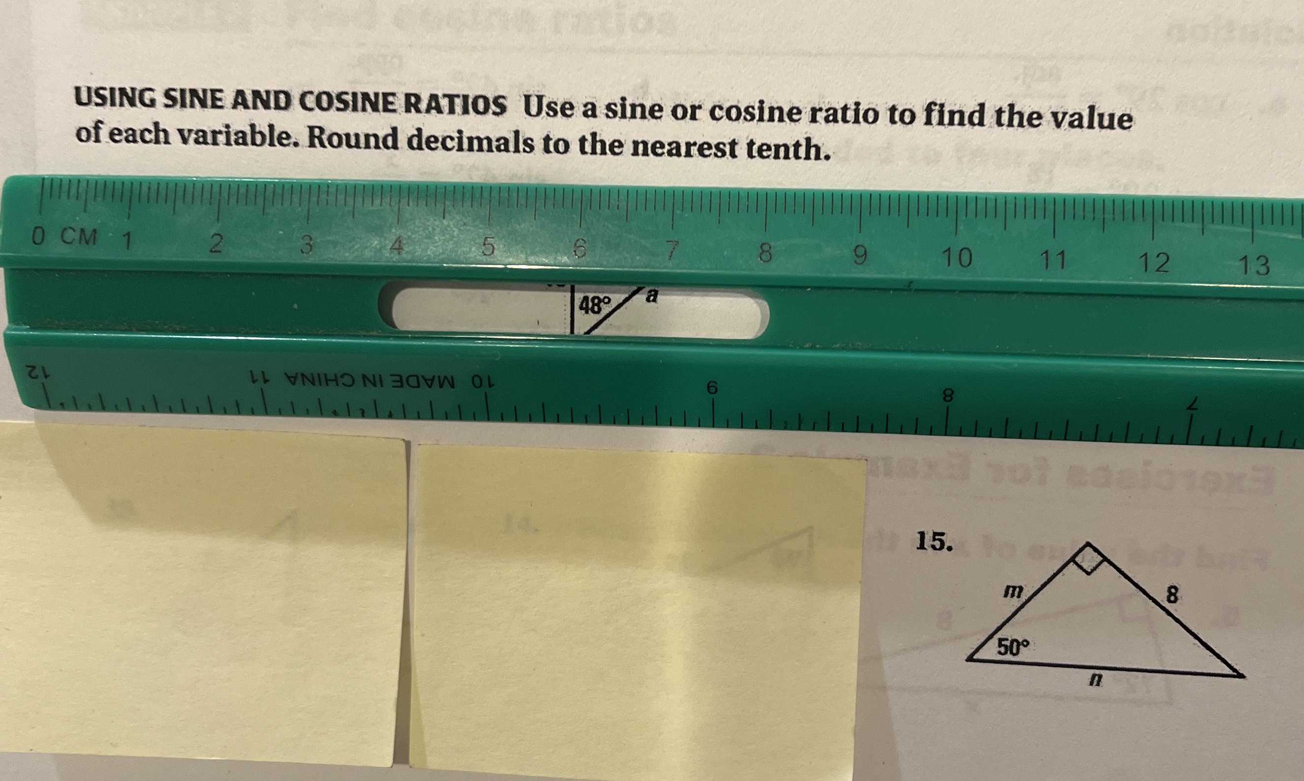 using-sine-and-cosine-ratios-use-a-sine-or-cosine-cameramath