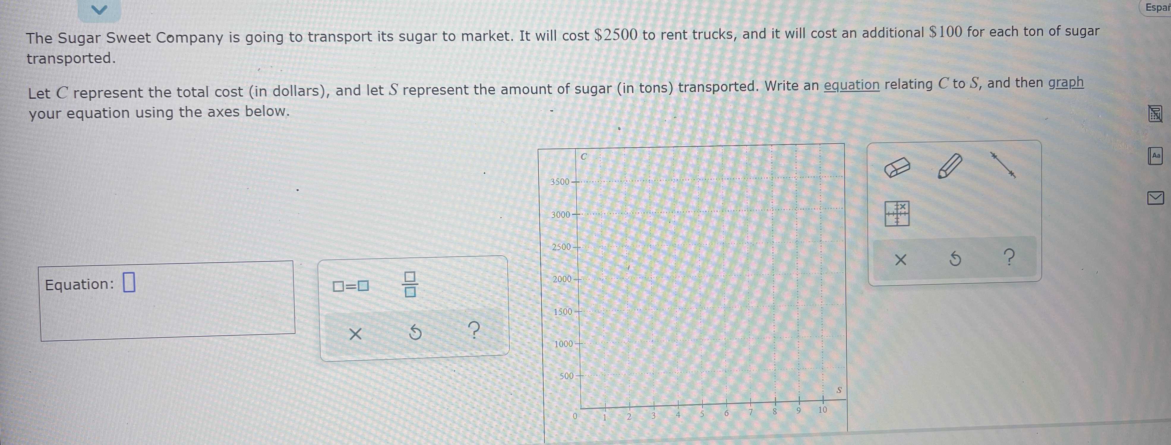 The Sugar Sweet Company is going to transport its - CameraMath