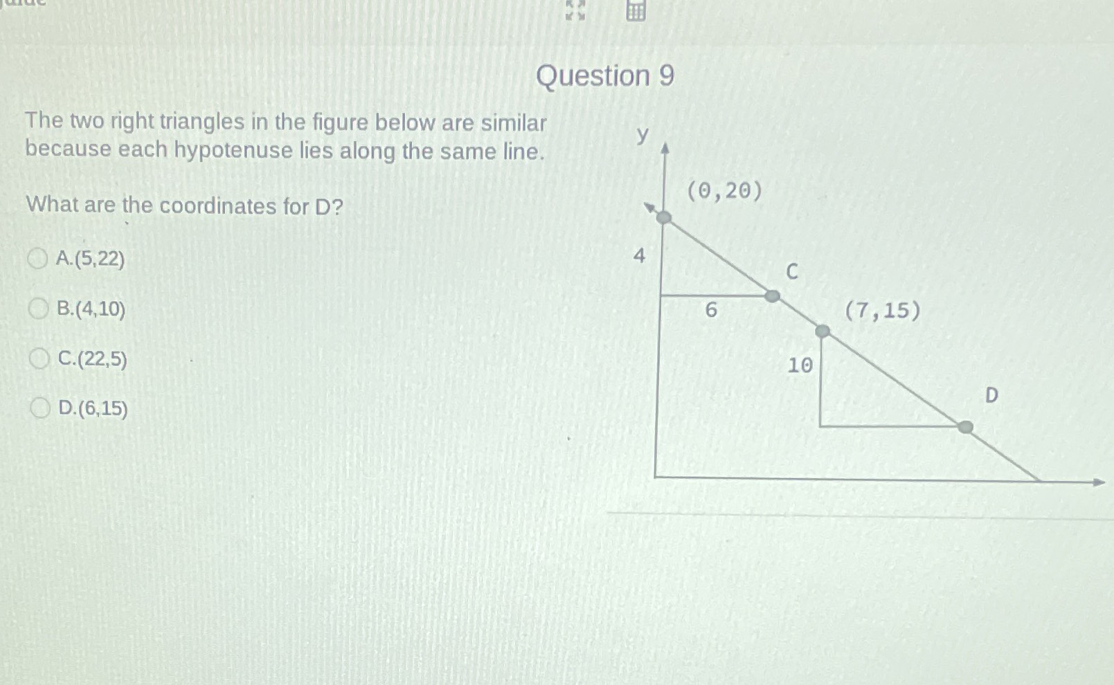 The Two Right Triangles In The Figure Below Are Si CameraMath