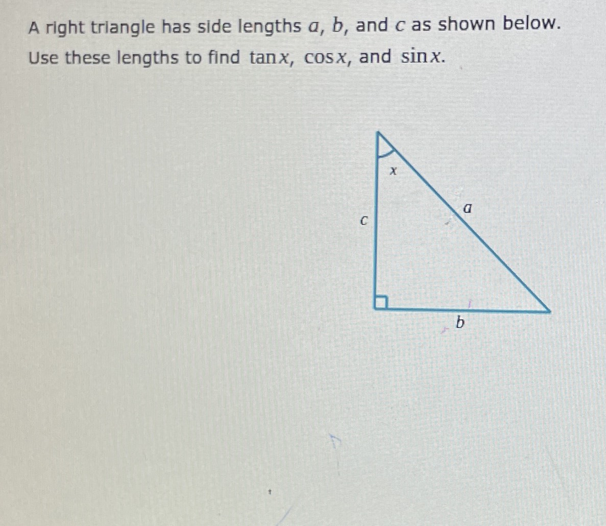 A Right Triangle Has Side Lengths A B An Cameramath 1294