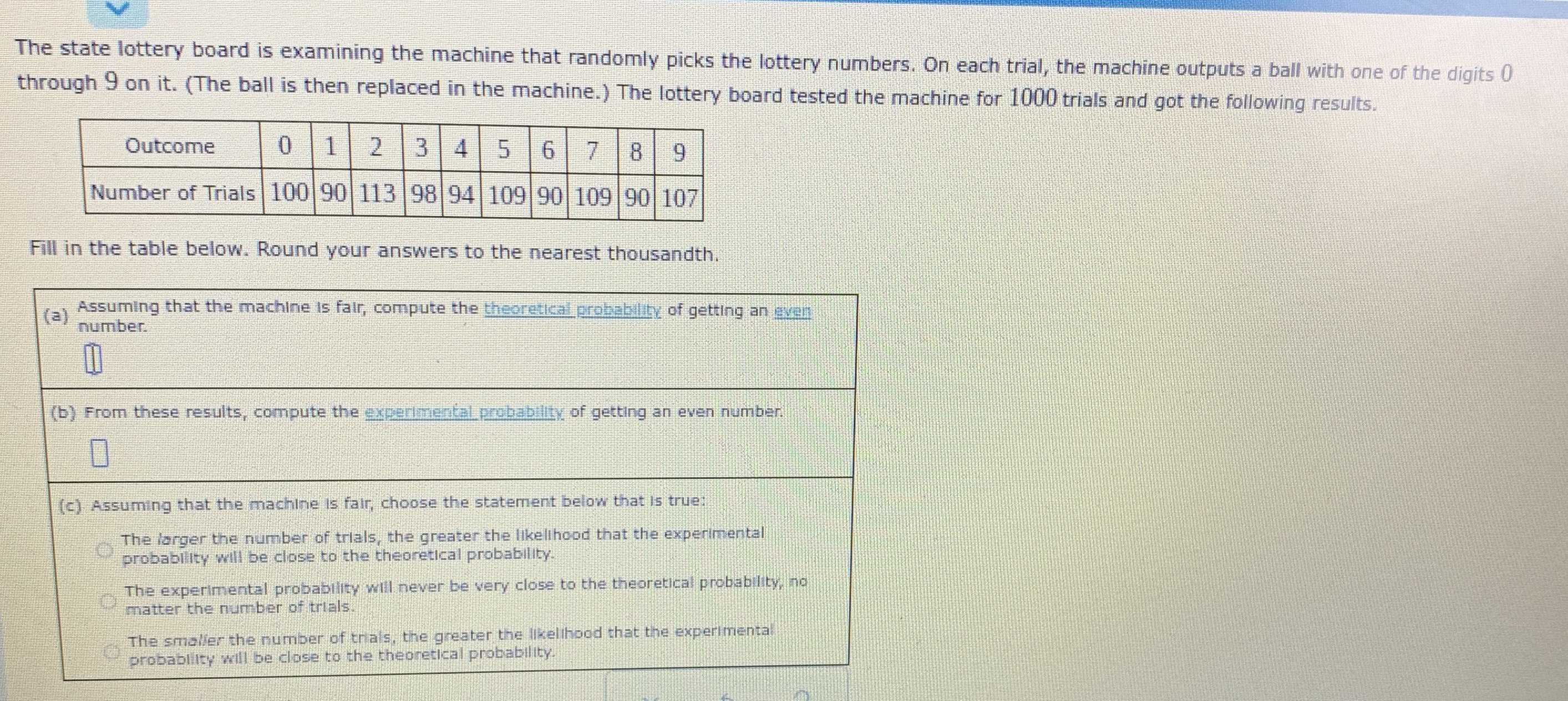 Solved: The State Lottery Board Is Examining The Machine, 54% OFF