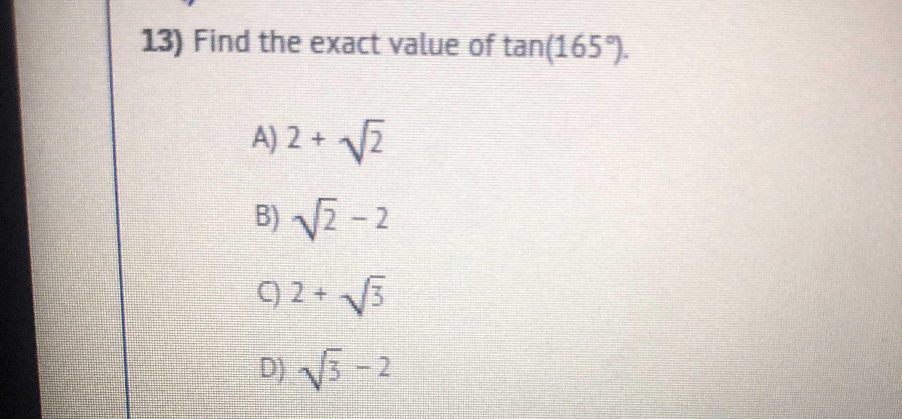 13-find-the-exact-value-of-tan-165-circ-cameramath