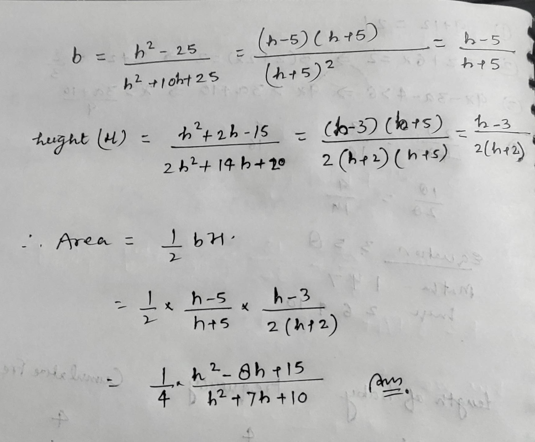 What Is The Base Of A Triangle Formula