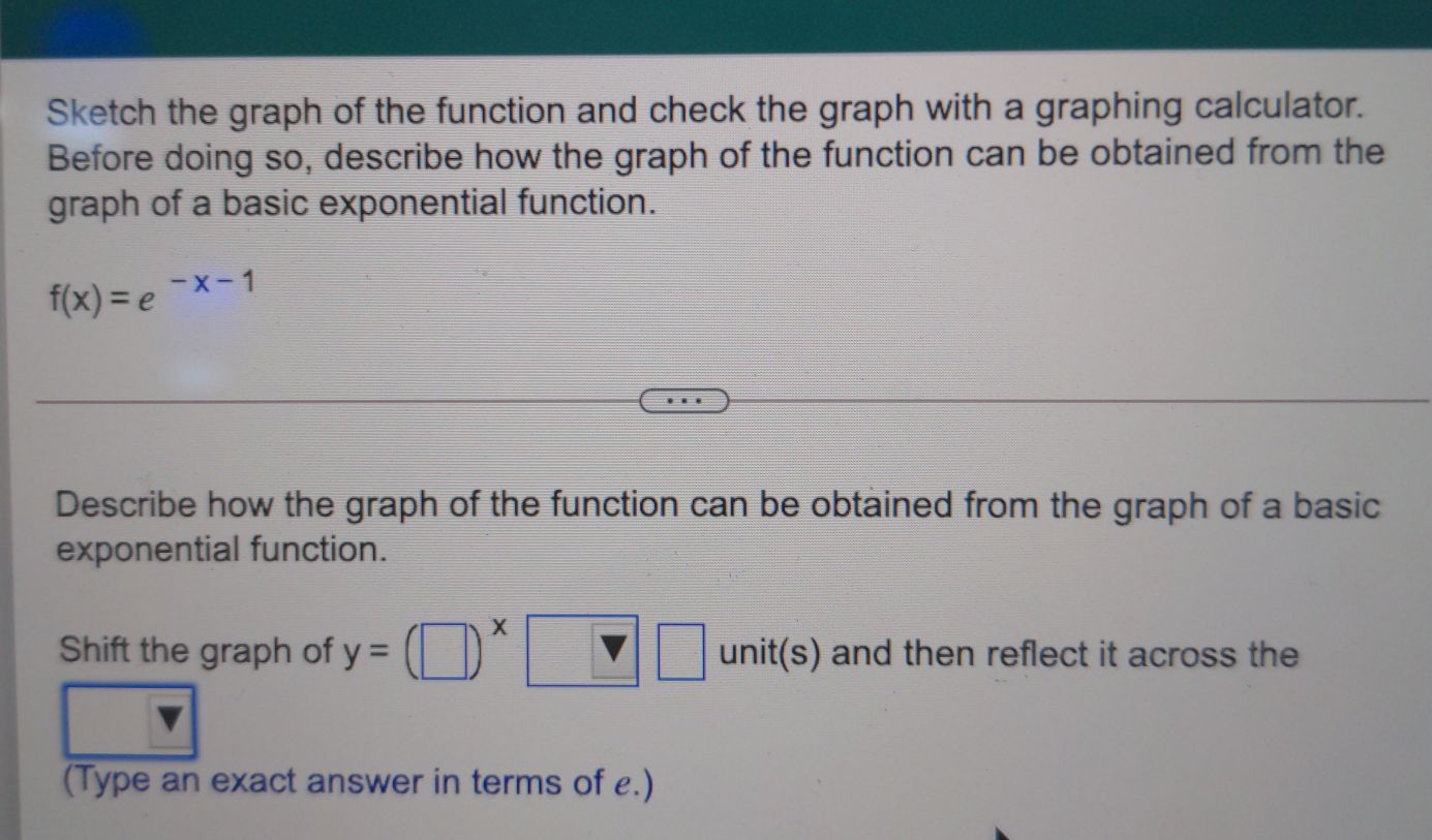 Sketch the graph of the function and check the gra...
