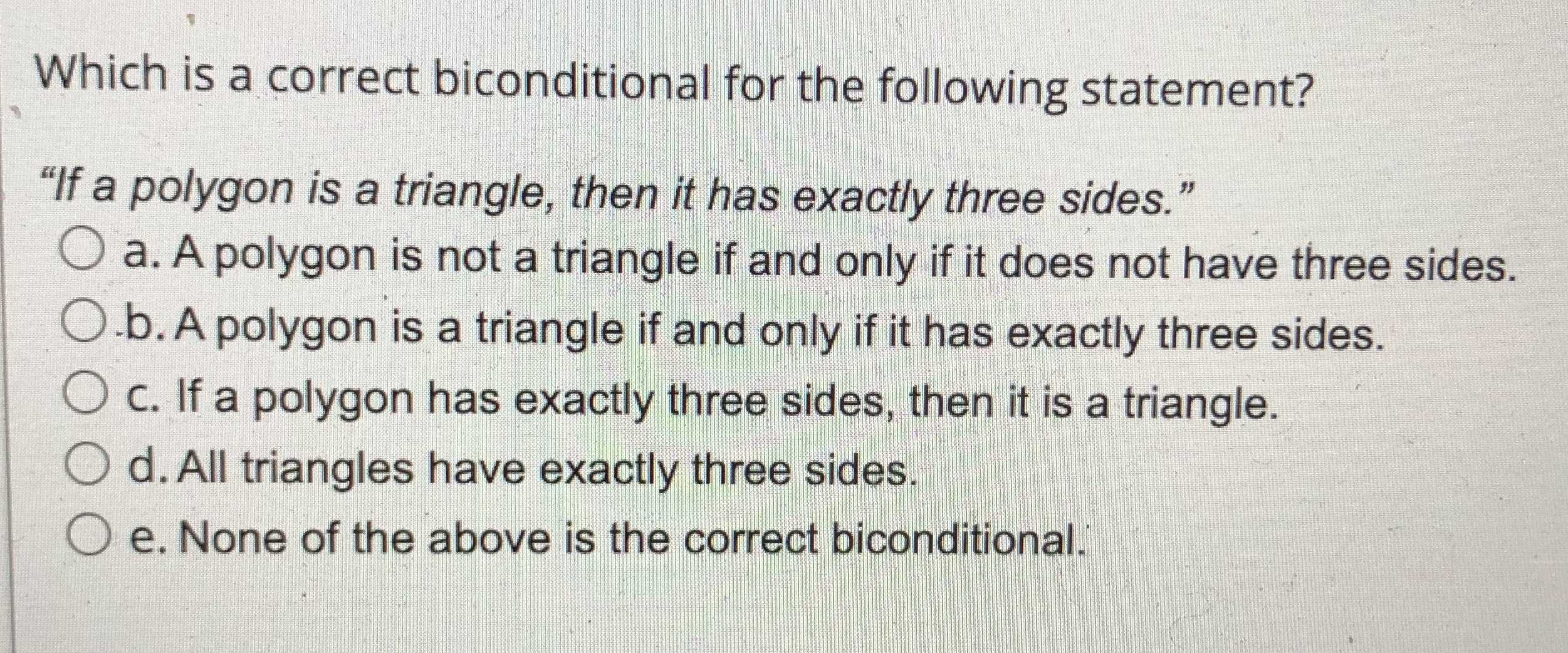 which-is-a-correct-biconditional-for-the-following-cameramath