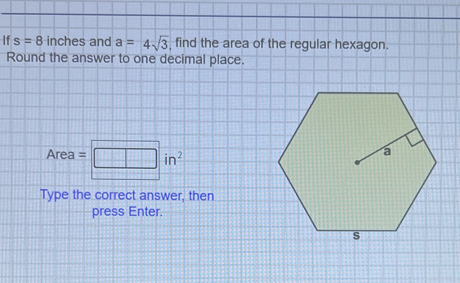 if-s-8-inches-and-a-4-sqrt-3-cameramath