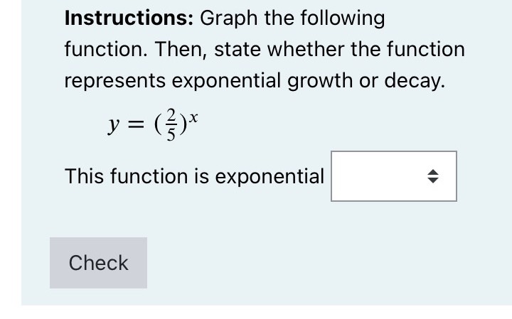 Instructions: Graph the following function. Then, ...