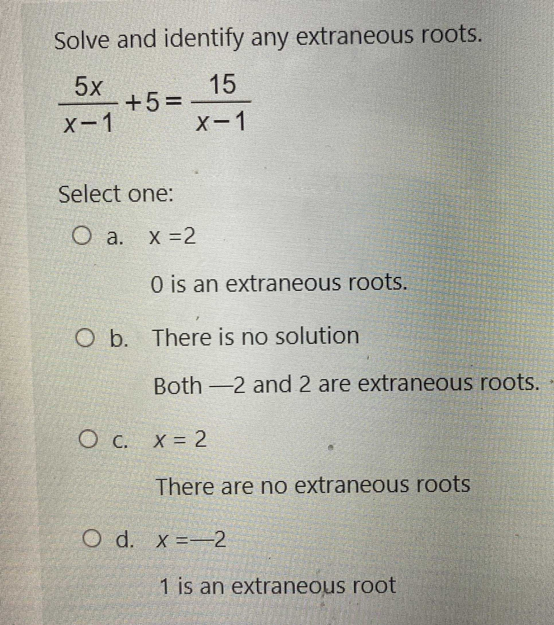 What Is Extraneous Mean