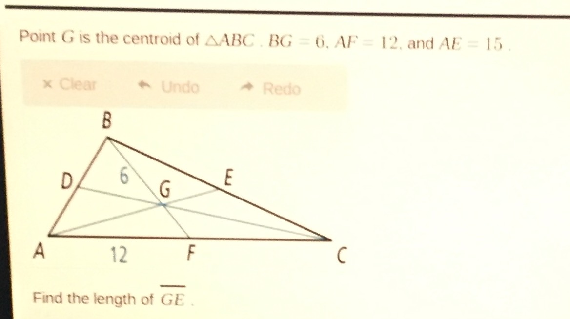 Point \( G \) is the centroid of \( \triangle A B CameraMath