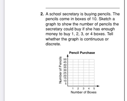 2. A school secretary is buying pencils. The penci...