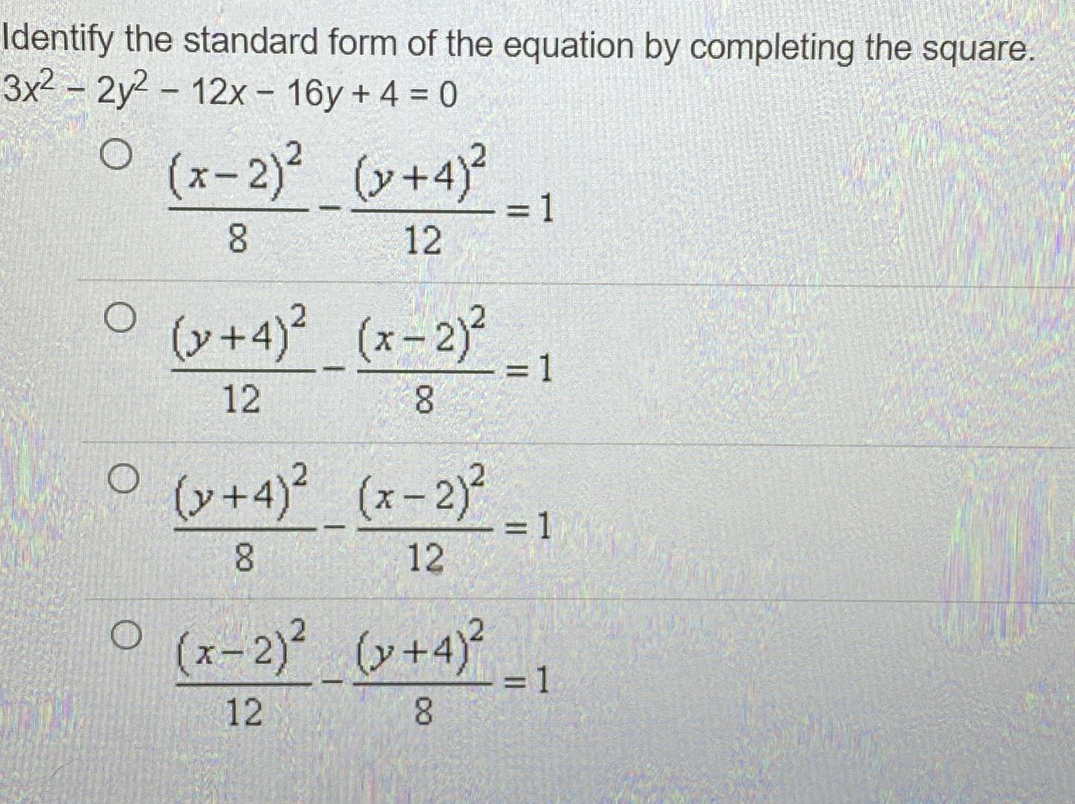 identify-the-standard-form-of-the-equation-by-comp-cameramath