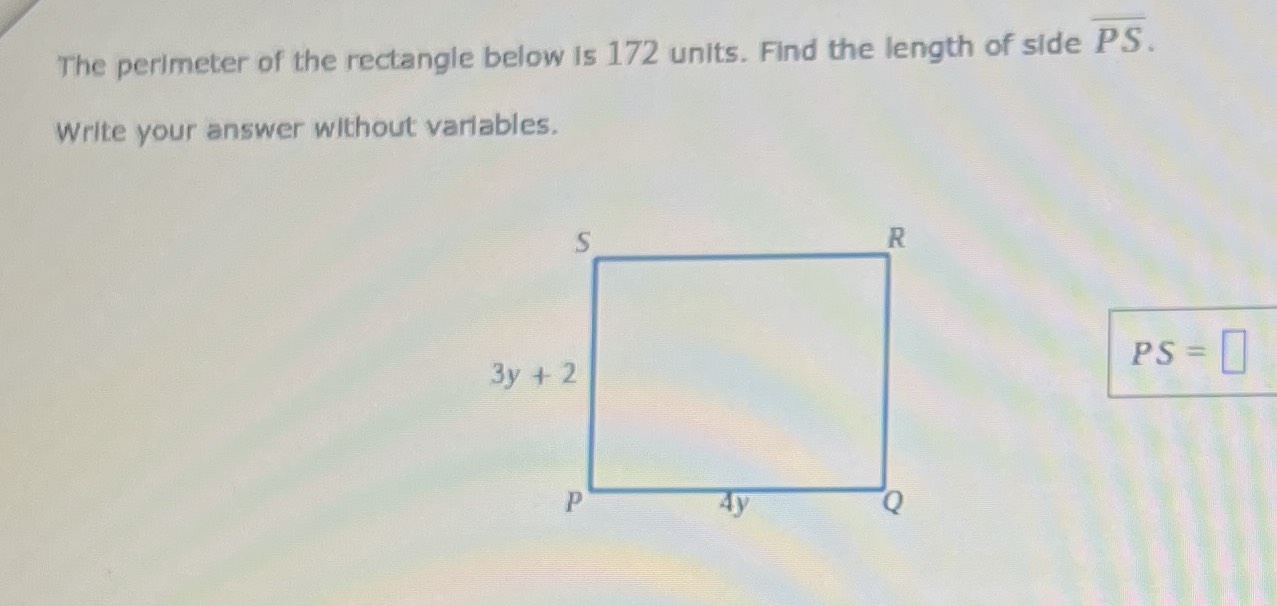 the-perimeter-of-the-rectangle-below-is-172-cameramath