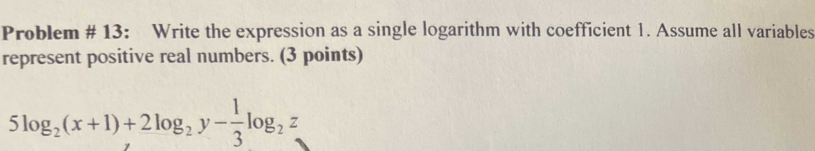 write-the-expression-as-a-single-logarithm-with-co-cameramath