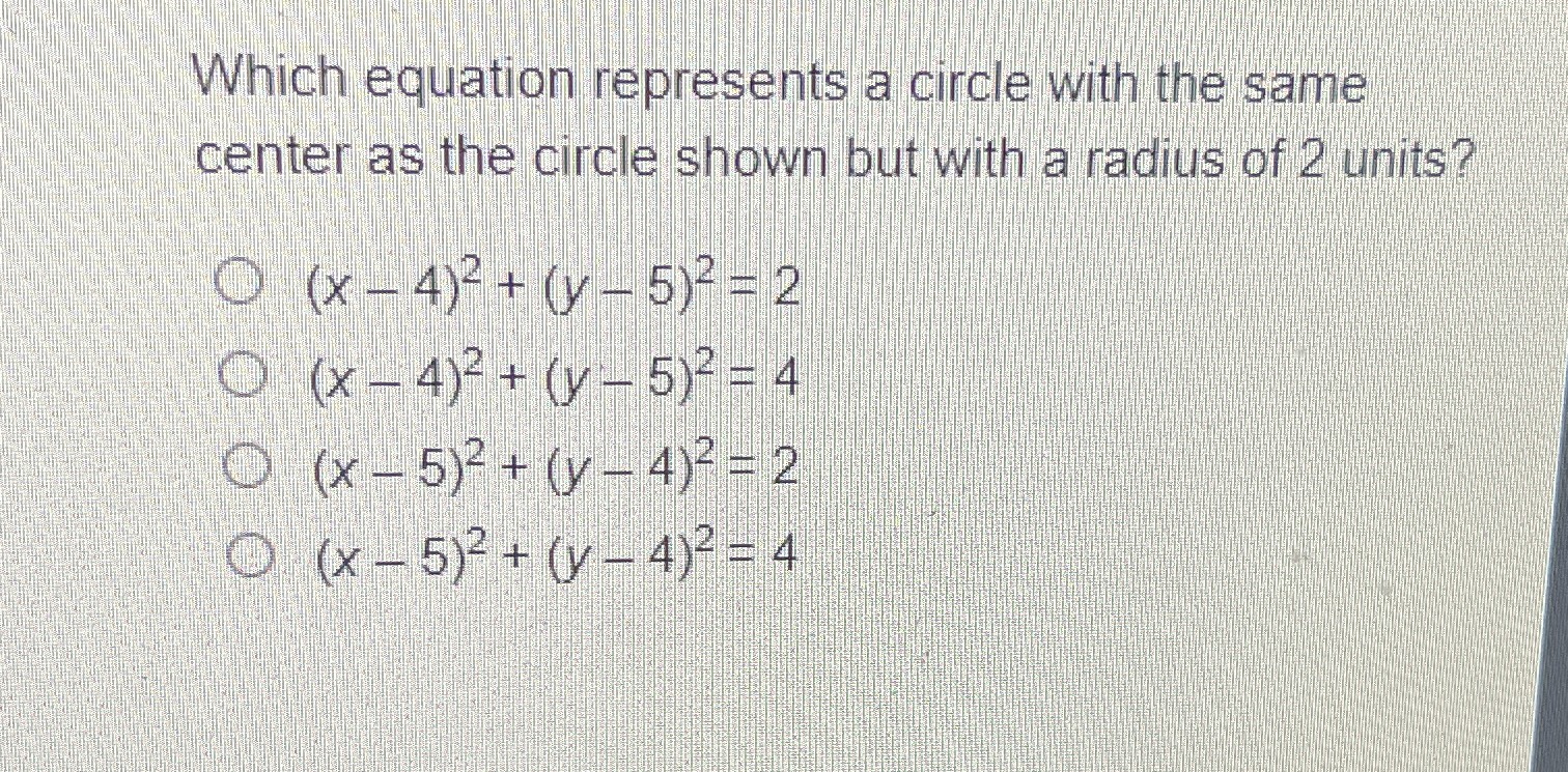 which-equation-represents-a-circle-with-the-same-c-cameramath