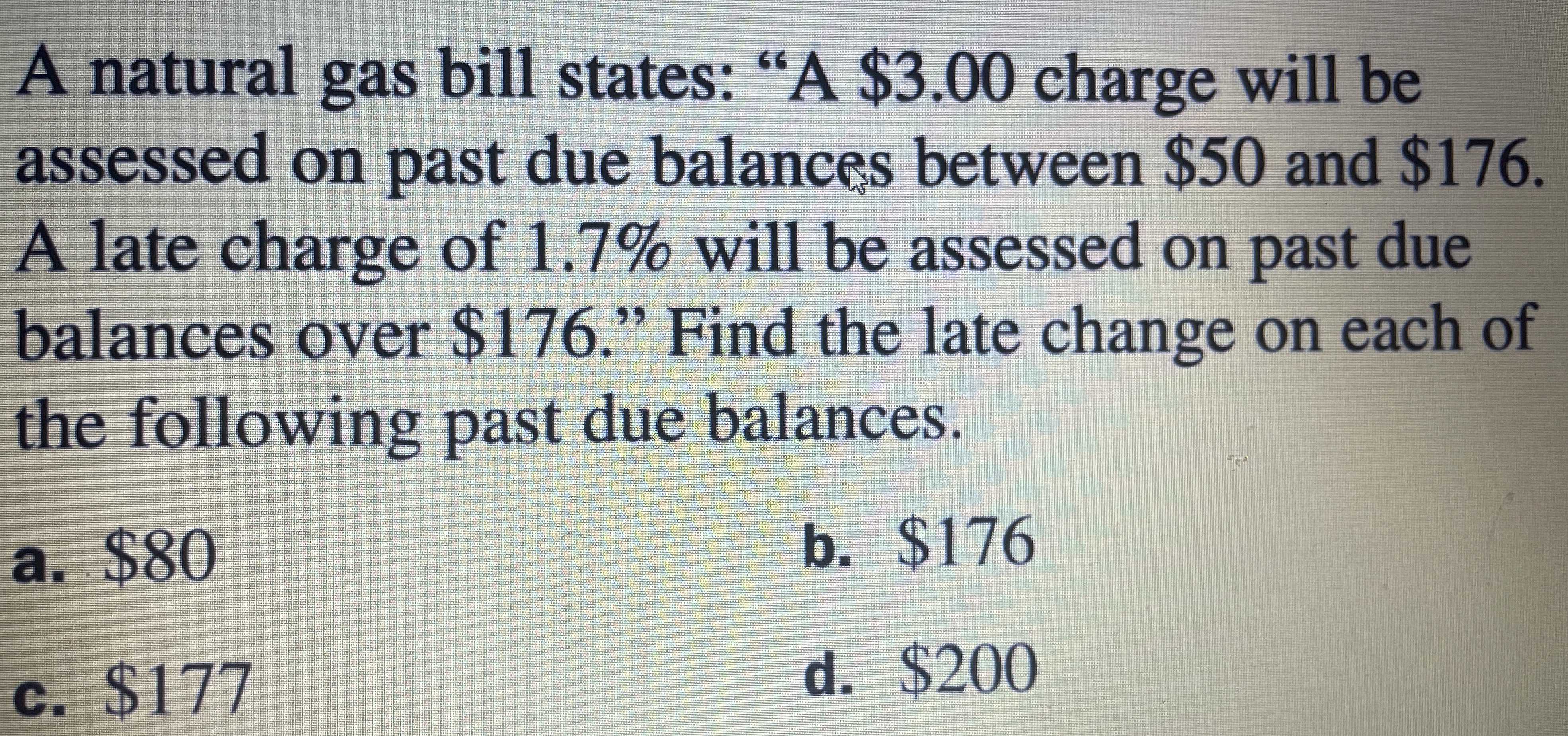 What Is The Average Natural Gas Bill Per Month