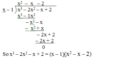 Using Linear Factors to Find Quadratic Factors