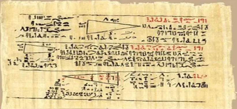 Trigonometric manuscripts from ancient Egypt