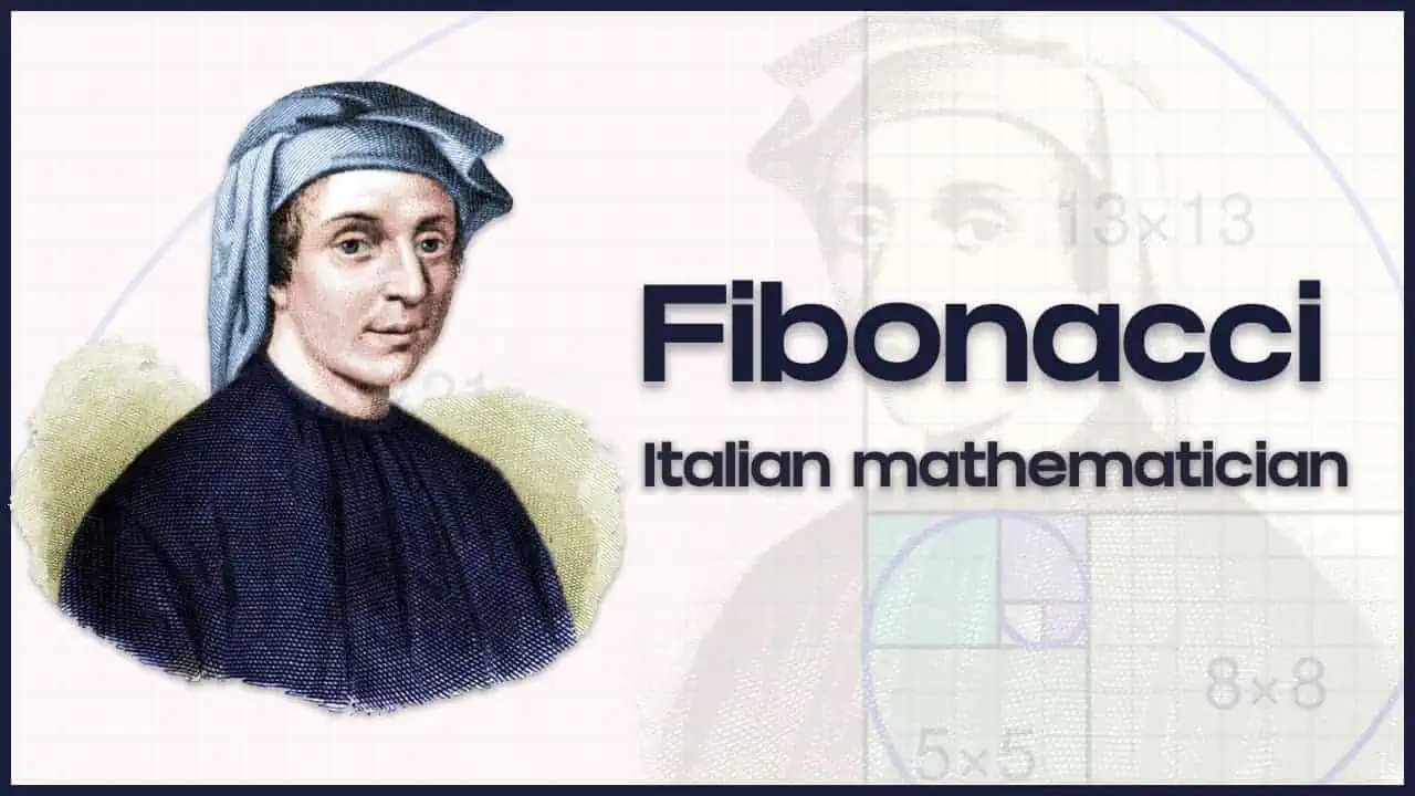 Matemático italiano Leonardo Fibonacci