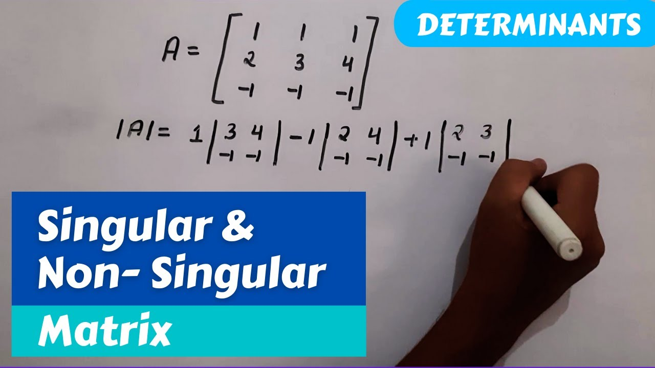 Singular vs. Non-Singular Matrices