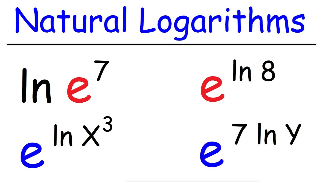 Natural logarithms